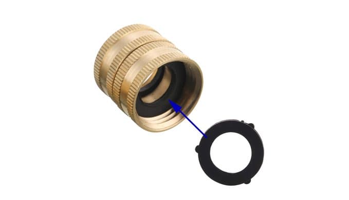 M MINGLE Garden Hose Adapter 3/4”, Male to Male, Female to Female, 4-Pack thumbnail 4
