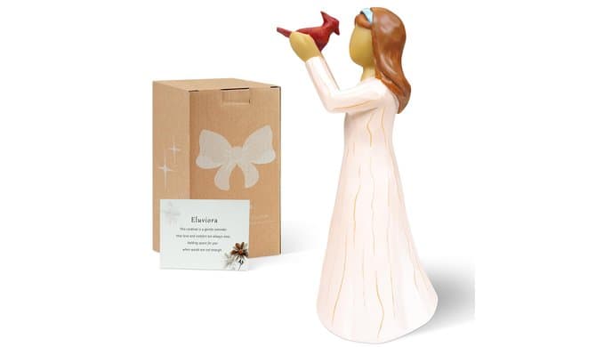 Sympathy Gifts for Loss of Loved One: 5.5" Cardinal Gifts for Women - Sympathy Gift for Loss of Mother Baby - Hand-Painted Bereavement Memorial Gifts for Lover and Friend
