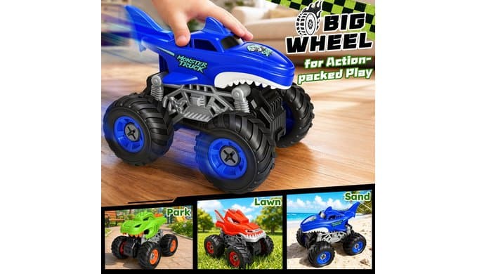 Take Apart Monster Truck Toys for 3 4 5 6 7 Year Old Boys Gifts thumbnail 5