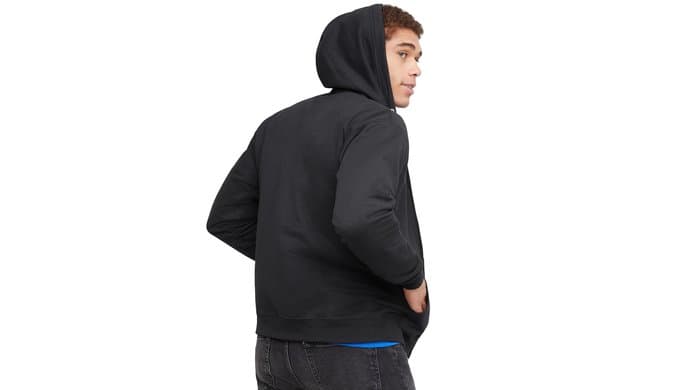 Hanes Men's Zip-up Hoodie, Ecosmart Fleece Full-zip Hoodie for Men, Hooded Sweatshirt thumbnail 2