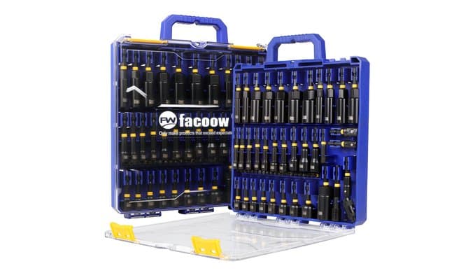 55PCS Magnetic Impact Nut Driver Set, SAE/Metric Deep Nut Drivers thumbnail 1