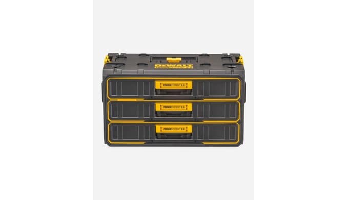 DEWALT TOUGHSYSTEM 2.0 Tool Organizer and Storage 3 Drawer Unit (DWST08330) thumbnail 1