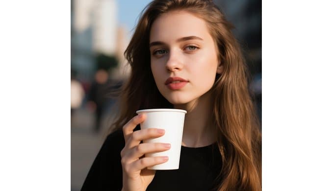 RACETOP 8 oz 500 Pack Disposable Paper Coffee Cups, Disposable Paper Cups, Hot Coffee Cups for Office, Party, Home thumbnail 2
