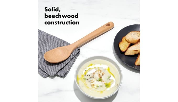 OXO Good Grips 3-Piece Wooden Spoon Set thumbnail 3