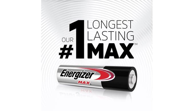 Energizer AA Batteries, MAX Double AA Battery Alkaline, 24 Count thumbnail 3