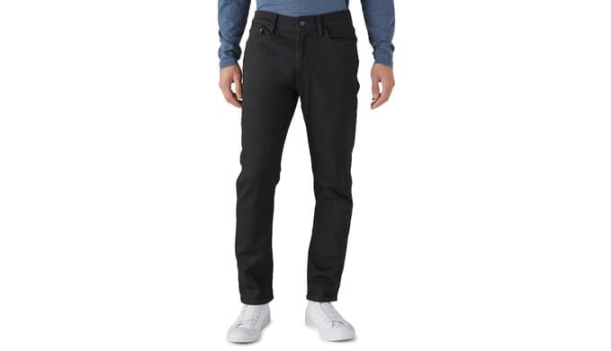 Lucky Brand 410 Athletic Fit Jeans in Black Rinse thumbnail 1