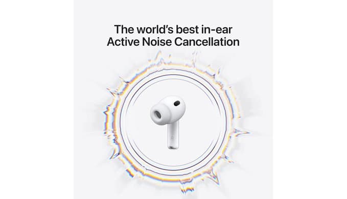 Apple AirPods Pro 3 Wireless Earbuds with Active Noise Cancellation thumbnail 2