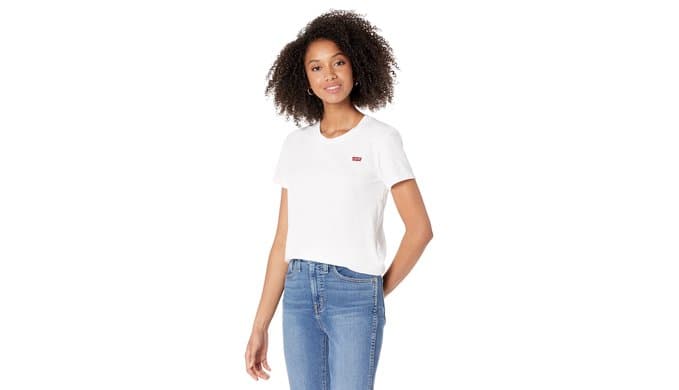 Levi's Women's Perfect Crewneck Tee Shirt (Also Available in Plus)