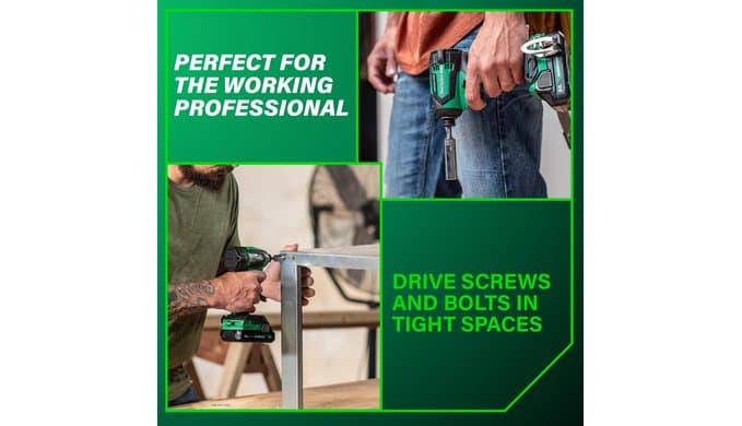 Metabo HPT 18V Cordless Brushless, Impact Driver Kit, WH18DEX thumbnail 5