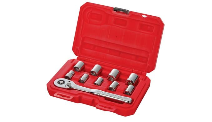 CRAFTSMAN Mechanics Tool Set, Metric, 3/8 Inch Drive, 10 Piece (CMMT34564) thumbnail 4