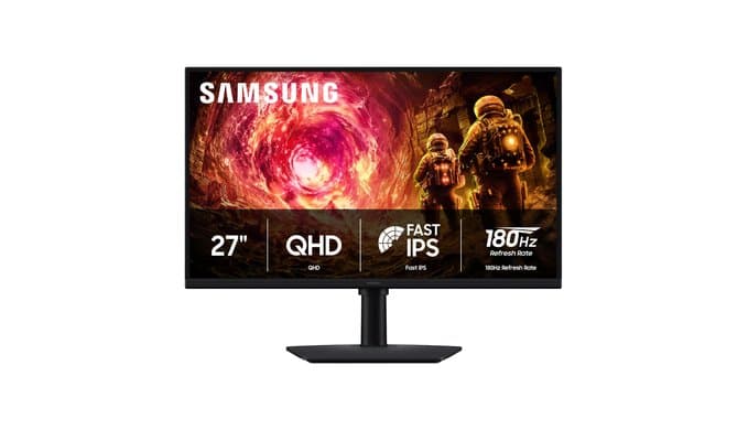 Samsung 27” Odyssey G5 (G50F) Series QHD Gaming Monitor thumbnail 1