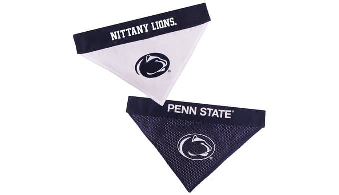 Pets First Collegiate Pet Accessories, Reversible Bandana, Penn State Nittany Lions, Small/Medium thumbnail 1