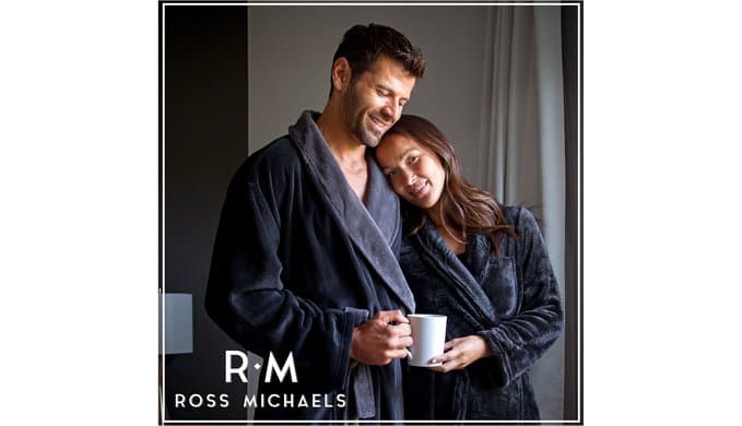 Mens Robe Big & Tall - Long Plush Shawl Collar Fleece Bathrobe thumbnail 2