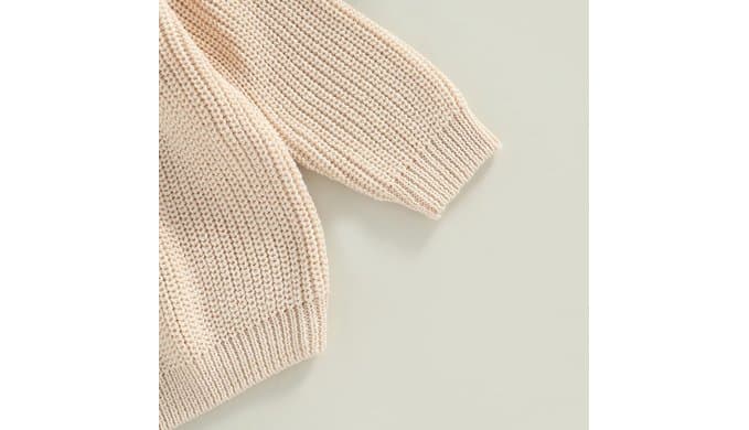 Afunbaby Baby Girl Boy Knit Sweater Blouse Pullover Sweatshirt Warm Crewneck Long Sleeve Tops for Infant Toddler thumbnail 4