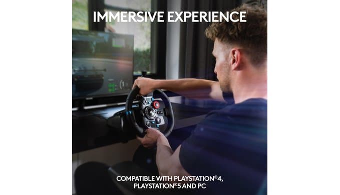 Logitech G29 Racing Wheel and Pedals for PS5/PS4/PC thumbnail 3