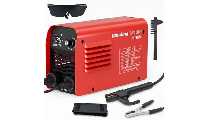 Stick Welder Welding Machine 125A 110V IGBT MMA Arc Welder with Lift TIG thumbnail 1