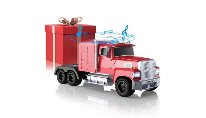 Truck Bluetooth Speaker, Mini Truck Speaker with TWS Stereo thumbnail 1