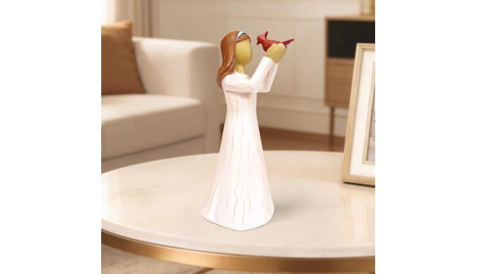 Sympathy Gifts for Loss of Loved One: 5.5" Cardinal Gifts for Women - Sympathy Gift for Loss of Mother Baby - Hand-Painted Bereavement Memorial Gifts for Lover and Friend thumbnail 2
