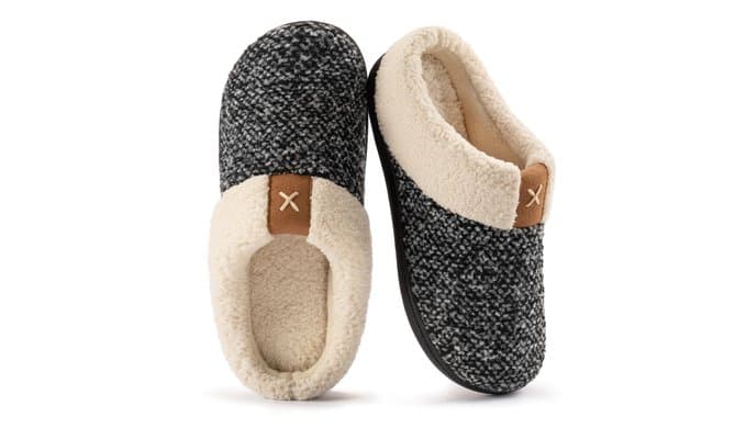ULTRAIDEAS Women's Indoor Outdoor Slipper Memory Foam thumbnail 1