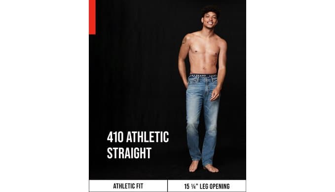 Lucky Brand 410 Athletic Fit Jeans in Black Rinse thumbnail 5