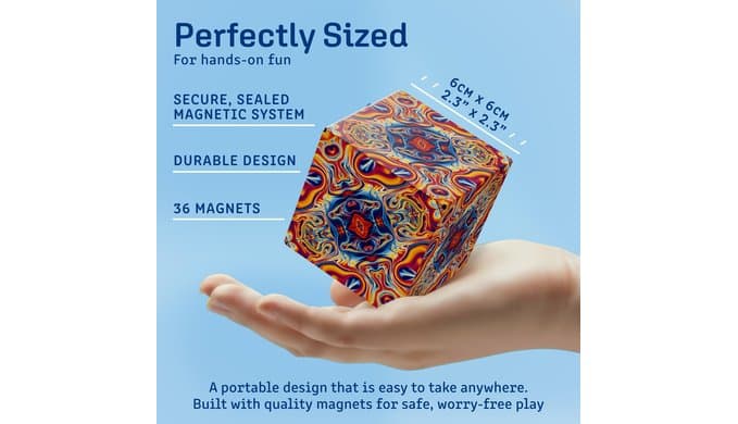 Shashibo DODECA Magnetic Puzzle Cube, Stress Relief Fidget Toy thumbnail 5