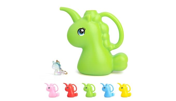 XXXFLOWER Small Watering Can for Indoor Plants 1/4 Gallon 1L Green