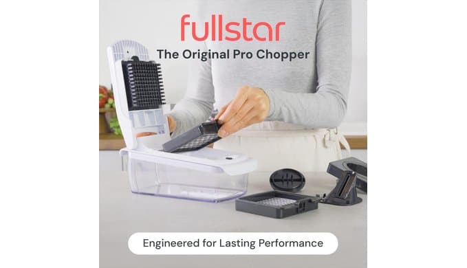 Fullstar Pro Original Vegetable Chopper & Spiralizer, All-in-1 Kitchen Tool thumbnail 3