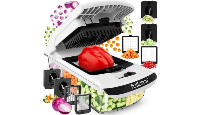 Fullstar Pro Original Vegetable Chopper & Spiralizer, All-in-1 Kitchen Tool thumbnail 1