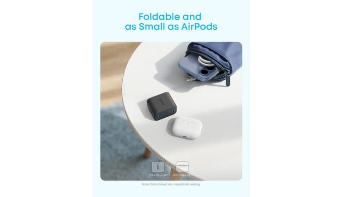 Anker Zolo USB C Charger Block, 50W Max Output Type C Charger Fast Charging thumbnail 5