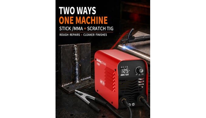 Stick Welder Welding Machine 125A 110V IGBT MMA Arc Welder with Lift TIG thumbnail 5