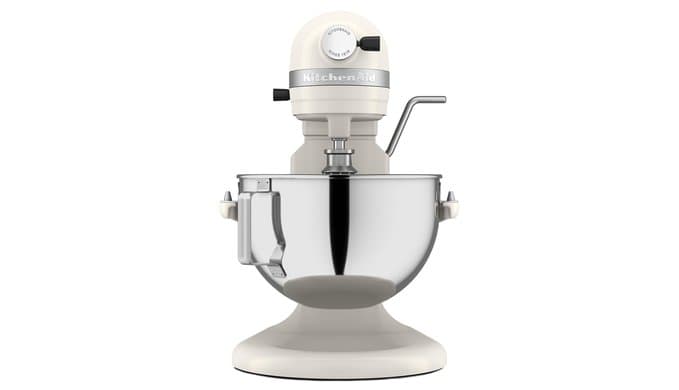 KitchenAid 5.5-Qt Bowl-Lift Stand Mixer, KSM55SXXX, Porcelain White thumbnail 4