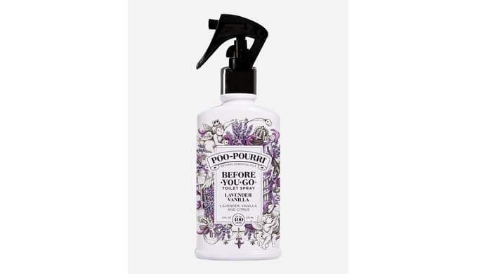 Poo-Pourri Before-You-Go Air & Toilet Freshener Lavender Vanilla Spray 8oz thumbnail 1