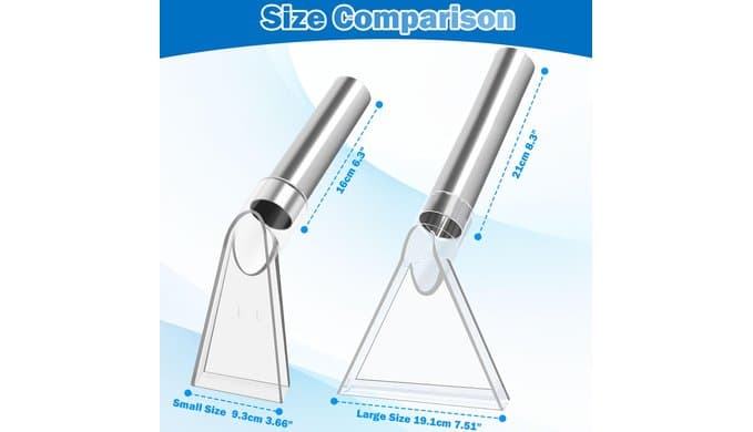 Happy Tree Universal Fit All Existing Shop Vacs with 2-1/2" &1-7/8" &1-1/4" Adapter Wet Extraction Accessory for Upholstery & Carpet Cleaning & Auto Detailing Shop Vac Extractor Attachment Hose Kit thumbnail 2