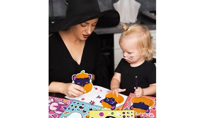 Halloween Party Favors,Halloween Stickers,DIY Crafts Stickers for Kids thumbnail 2