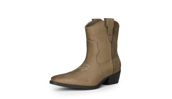 DREAM PAIRS Women Ankle Boots Chunky Heel Fashion Western Booties thumbnail 1