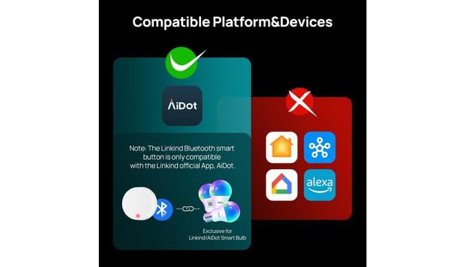 Linkind Matter Smart Light Bulbs, Work with Apple Home, Alexa, Siri, Google thumbnail 4