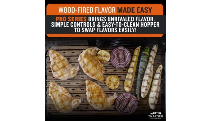 Traeger Pro 22 Wood Pellet Grill & Smoker, 572 Sq In thumbnail 5