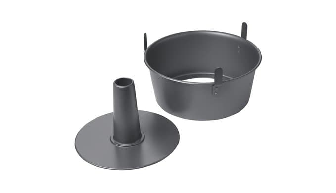 Chicago Metallic Angel Food Cake Pan 2-Piece Tube Pan with Removable Center thumbnail 1