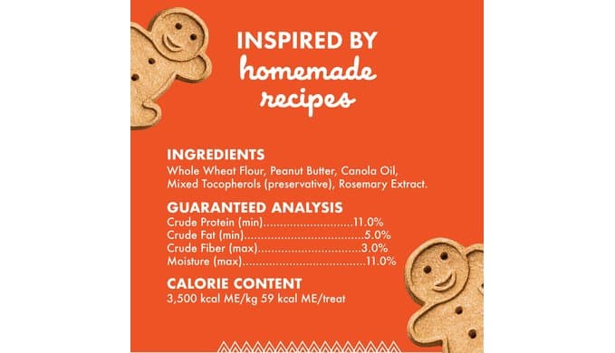 Buddy Biscuits Crunchy Dog Treats, Peanut Butter, 3.5 lbs. Bag thumbnail 3