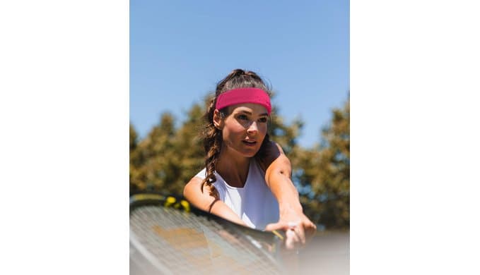 Suddora Workout Headband for Men and Women, Moisture-Wicking Athletic Sweatband, Lightweight Cotton Terry Cloth Bands for Basketball, Tennis, Football, Gym, Running, Cosplay & Costumes thumbnail 4