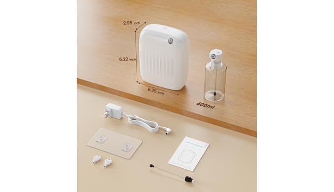 Ziweo Waterless Essential Oil Diffuser Up to 3000sq.ft Whole-Home Scent thumbnail 2