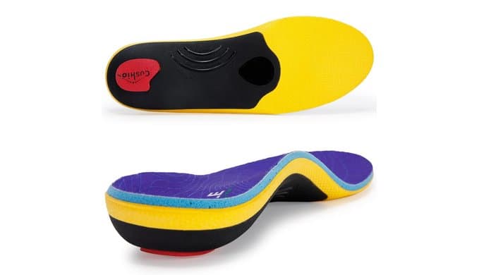 VALSOLE Heavy Duty Support Pain Relief Orthotics - 220+ lbs Plantar Fasciitis High Arch Support Insoles for Men Women, Flat Feet Orthotic Insert, Work Boot Shoe Insole, Absorb Shock with Every Step thumbnail 1