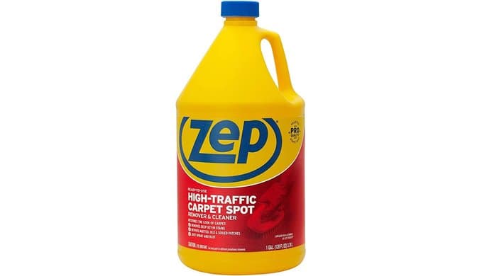 Zep High Traffic Carpet Cleaner - 1 Gallon - Penetrating Formula Removes Deep Stains. Make High-Traffic Areas Look New Again thumbnail 1