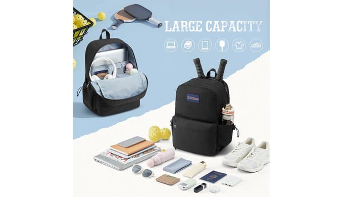 G4Free Pickleball Bag, Pickleball Backpack for Outdoor thumbnail 2