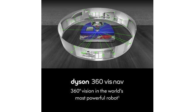 Dyson 360 Vis Nav Robot Vacuum thumbnail 2