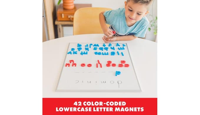 Educational Insights Color-Coded Lowercase AlphaMagnets - ABC Magnets for Kids Ages 3-5, Toddler Alphabet Learning Toys, School Supplies, Preschool Classroom Essentials, Magnetic Letters for Fridge thumbnail 2