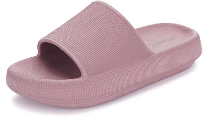 BRONAX Cushioned Thick Sole Pillow Slippers for Women and Men Y10 thumbnail 1