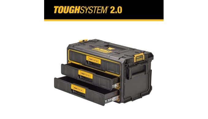 DEWALT TOUGHSYSTEM 2.0 Tool Organizer and Storage 3 Drawer Unit (DWST08330) thumbnail 3