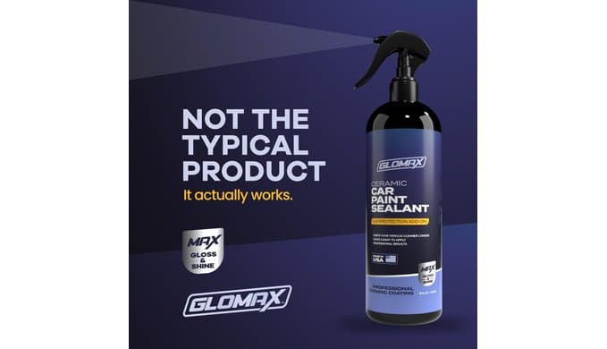 Premium Ceramic Coating for Cars with UV Protection (16 oz) – Extremely Hydrophobic & Slick Car Wax Spray, Long-Lasting, Quick & Easy Application, Maximum Gloss & Shine. thumbnail 5