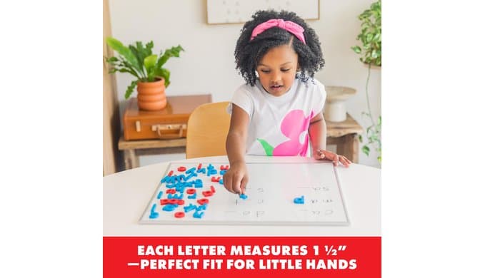 Educational Insights Color-Coded Lowercase AlphaMagnets - ABC Magnets for Kids Ages 3-5, Toddler Alphabet Learning Toys, School Supplies, Preschool Classroom Essentials, Magnetic Letters for Fridge thumbnail 3